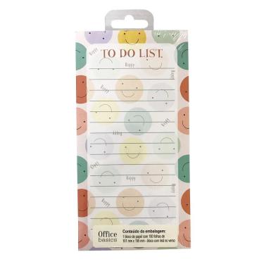Imagem de Office Basics Bloco de Anotações Magnético 100 Folhas 101x195 mm com Ímã