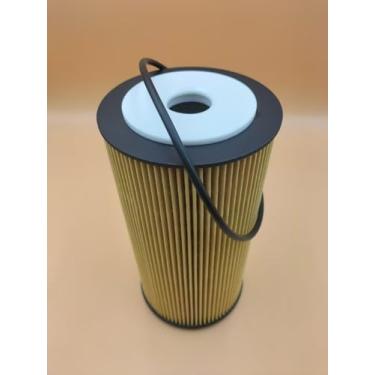 Imagem de Kel'thuzad Filtro de óleo compatível com VOLVO-PENTA MARINE, adequado para filtro de óleo Volvo 23476569, adequado para máquinas de escavação GRADALL. Substitua 23109177, 7423273528, 7423189256