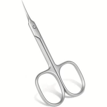 Imagem de Tesoura De Cutícula Pequena Multiuso De Aço Inoxidável Para Corte De C
