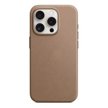 Imagem de Capinha Couro Premium Compatível com iPhone 11 a 16 promax com induçao MAGNETICA (castanho, 14 promax)