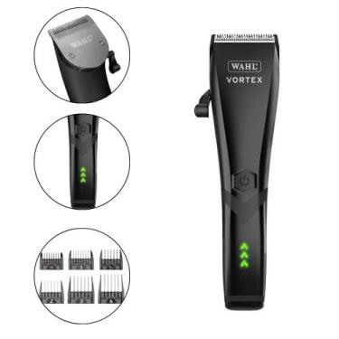 Imagem de Máquina de Cortar Cabelo Profissional Sem Fio Vortex Cordless Íons de 