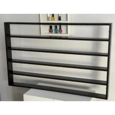 Imagem de Expositor De Esmalte Preto Mdf Tx - Montalar