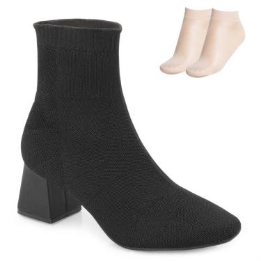 Imagem de Bota Cano Curto Bebecê e Meia BC25-T44142