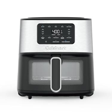 Imagem de Cuisinart Airfryer, 6-Qt Basket Air Fryer Oven that Roasts, Bakes, Broils & Air Frys Quick & Easy Meals - Digital Display with 5 Presets, Non Stick & Dishwasher Safe, AIR-200