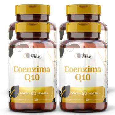 Imagem de Coenzima Q10-100mg com 60 cáps - 4 potes