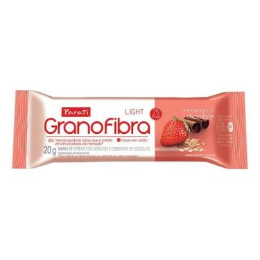 Imagem de Kit c/ 4 Barra de cereal Granofibra morango e chocolate 20 g