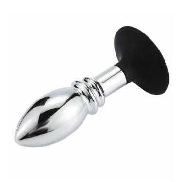 Imagem de Plug Anal Escalonado com Ventosa 130x45mm Meame Mpa1387, SEX TOY