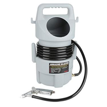 Imagem de Kit de Areia de Areia Portátil Pneumática Pistola de Areia de 15 Pés Mangueira e 50 lb. Hopper para Operações de Jato de Areia de Médio Porte Pequeno