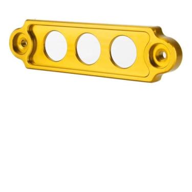 Imagem de Bateria de Liga de Alumínio de 14 Cm Universal, Suporte Seguro para o Suporte para Modificação de Carros Vermelha, Azul, Prata, Uso Preto (Ouro)