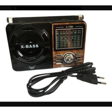 Imagem de Radio Antigo Altomex A-1088 Vintage Analógico Usb Sd Bivolt, Bivolt