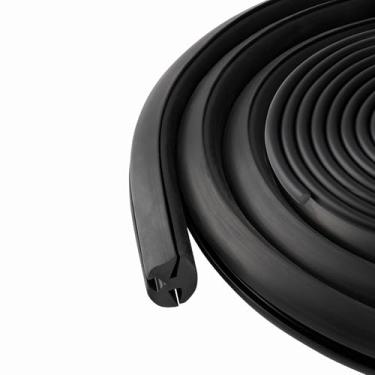 Imagem de Vedação de borracha para janela 13/64" x 3/32" Junta de bloqueio para para-brisa e Windows Carros, barcos e equipamento pesado, 5 Feet, Black