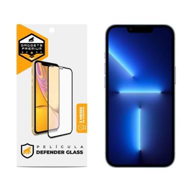 Imagem de Película Defender Glass Para Iphone 13 Pro Max - Preta - Gshield