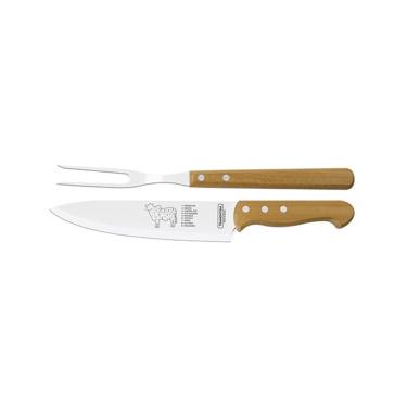Imagem de Conjunto Trinchante Para Churrasco Polywood 2pçs - Tramontina