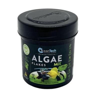 Imagem de Ração Algae Flakes Mix 10g Ocean Tech