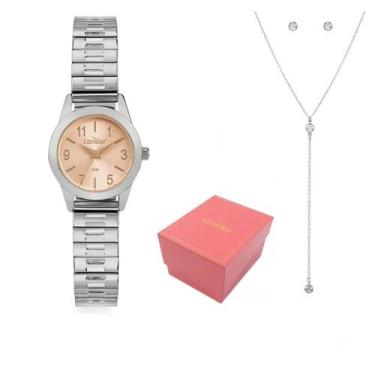 Imagem de Relogio Condor Feminino Prata pequeno COPC21JNC/K4J