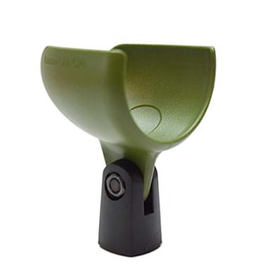 Imagem de Battle Plan Harmonica Accessories Suporte de microfone Bullet Ammo Clip 520 compatível com Shure 520DX Green Bullet, Superlux D112/C e outros microfones harmônicos semelhantes (verde oliva)