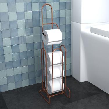 Imagem de Porta Papel Higiênico De Chão Isabela Cobre