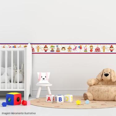 Imagem de Faixa Adesiva Decorativa Quarto Menino Infantil Criança - PRESENTE-BRI