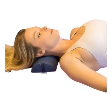 Imagem de Almofada Mini Top Meia Lua Fisio Apoio Extra Costas Pescoço - Perfetto