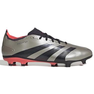 Imagem de adidas Tênis unissex League Firm Ground, Platin metálico/Aurora Preto/Turbo, 38 BR