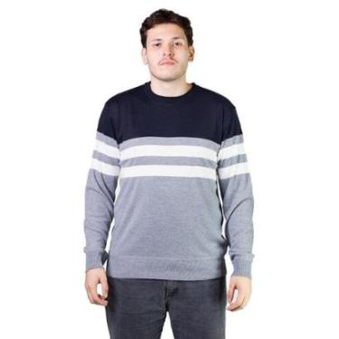 Imagem de Suéter Tricôt Masculino Broken Rules 590166 Preto-Masculino