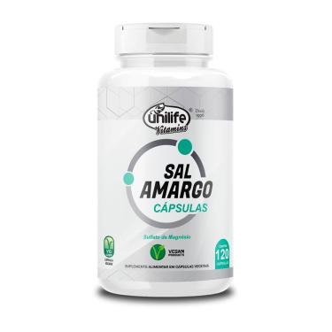 Imagem de Sal Amargo Unilife 120 Cápsulas 850mg