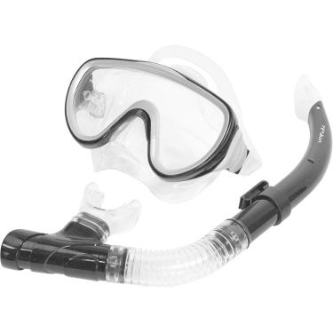 Imagem de Kit De Mergulho Adulto Snorkel E Mascara Poker