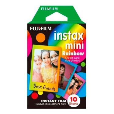 Imagem de Film Fujifilm Instax Mini Rainbow - 10 Poses, Colorido