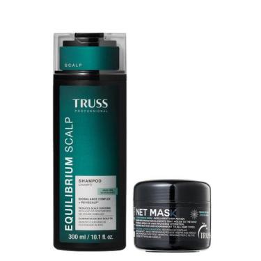 Imagem de Truss Equilibrium Scalp Kit Shampoo e Net Mask 30g