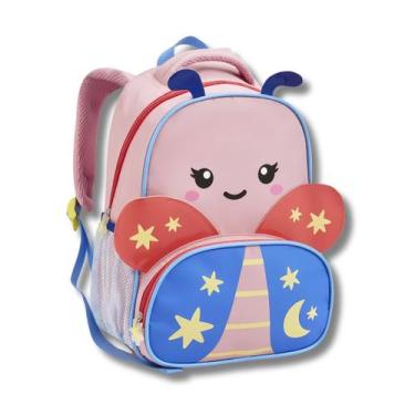 Imagem de Mochila Infantil Bichinhos 13" Creche Escola Zoop Resistente - Seanite