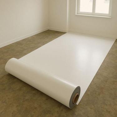 Imagem de Piso Vinílico em Manta PVC Preto Branco Dama ou Cimento 1x4m - Mob Cor