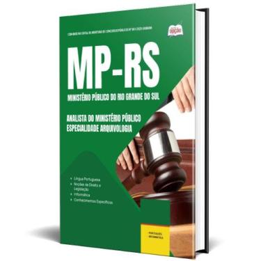 Imagem de Apostila Mp Rs 2025 Analista Do Ministério Público - Apostilas Opção