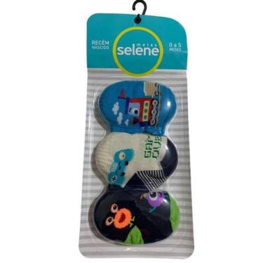 Imagem de Kit meias de 0 a 5 meses selene, Trenzinho