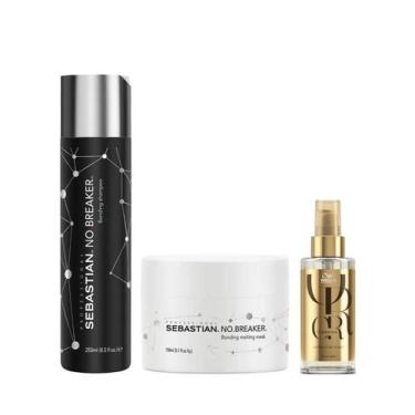 Imagem de Sebastian No breaker Sh 250ml + Masc 150ml + Óleo 100ml - Sebastian Pr