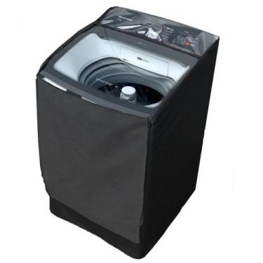 Imagem de Capa Impermeavel Reforçada Maquina De Lavar Lavadora Brastemp 14kg Bwk