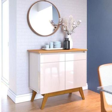 Imagem de Aparador Buffet Ambiente Classic 2 Portas Off White Nature - Imcal - I