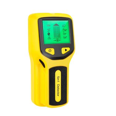 Imagem de Detector De Metais E Fios Com Tela Hd E Alerta Ac 5 Em 1 Digital Com Tela Portátil Ferramenta Detector De Parede E Fiação