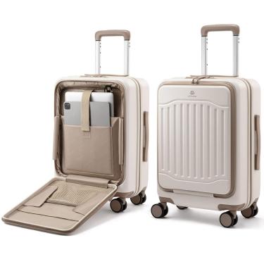 Imagem de Mala de mão LOVEVOOK de 20 polegadas com porta USB e trava TSA