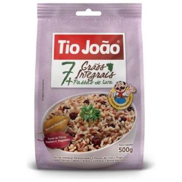 Imagem de Tio João 7 Grãos Integrais + Passas De Uva - 500g