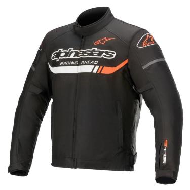 Imagem de Jaqueta Alpinestars T SPS Ignition WP Preto Branco e Vermelho Cor:;Tamanho:M;Gênero:Masculino-Masculino