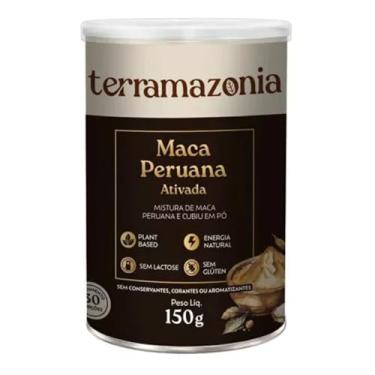 Imagem de TERRAMAZONIA Maca Peruana Ativada - Superalimento Fonte de Vitamina B3 - Vitalidade Física e Mental - Melhora da Massa Muscular - Sem Glúten, Sem Lactose - 150g