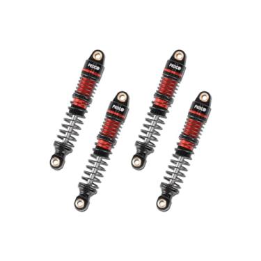 Imagem de FEDCO 59MM Shocks Oil-Filled Dual Spring Shock Absorber CNC Long Threaded Oil Damper For TRX4M Upgrades 1/18 RC Crawler