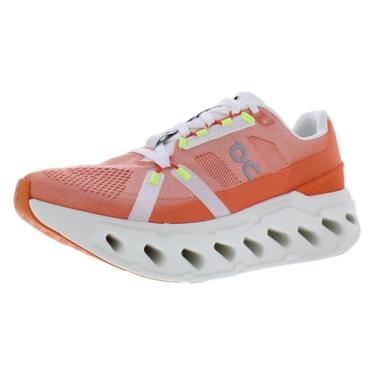 Imagem de ON Tênis feminino Cloudeclipse Textile, Flame/Ivory-orange, 40