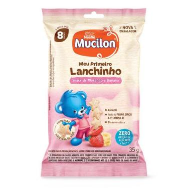 Imagem de Snack Mucilon Morango e Banana 35g
