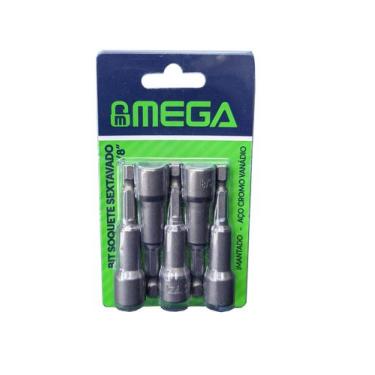 Imagem de Bit soquete sextavado magnetico 3 8 mega