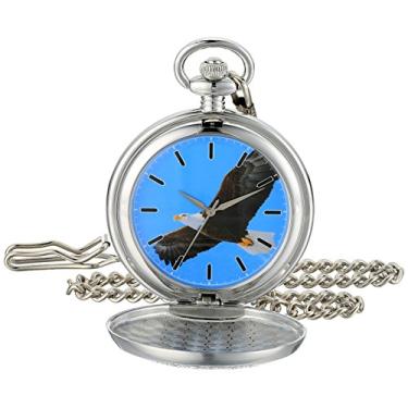 Imagem de eWatchFactory Relógio de Bolso Masculino EW Eagle Pkt Analógico-Quartzo (Modelo: PW0074)