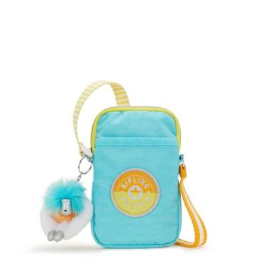 Imagem de Kipling Bolsa tiracolo feminina Tally Fc, Poppy Aqua C, 4.25''L x 6.75''H x 0.75''D