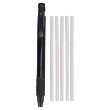 Imagem de A borracha de caneta retrátil da borracha mecânica com 5 recargas de substituição para escrever desenho de desenho na escola de escritório