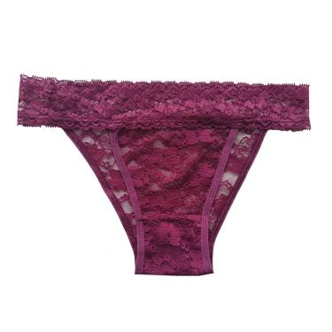 Imagem de Calcinha Renda A/G Basic+ Bordo GG