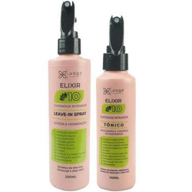 Imagem de Kit Elixir 10 1 Leave In Spray 230ml 1 Tônico 140ml Voga